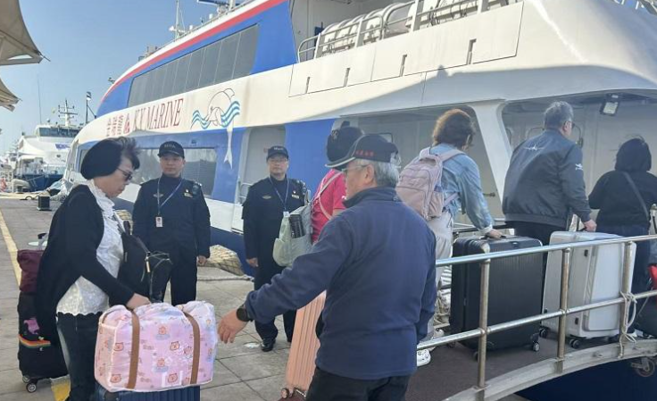 春运期间两岸“小三通”发送旅客24.3万人次 同比增长20.2%